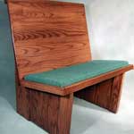 Pew body _number_820 RC, shown in solid Ash